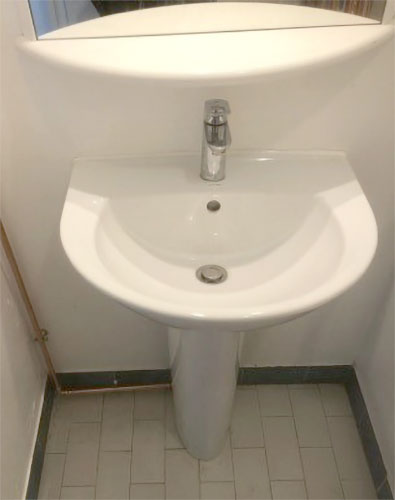 Mitigeur et remplacement de lavabo